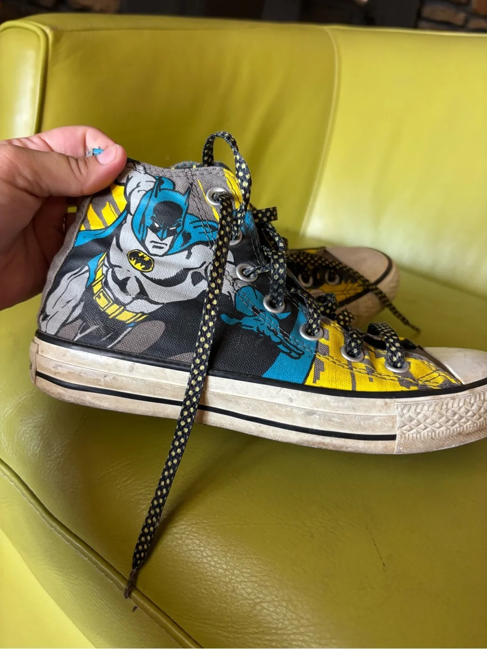 Converse All Star Batman DC Comics High Top Sneakers Men’s 4 Women’s 6